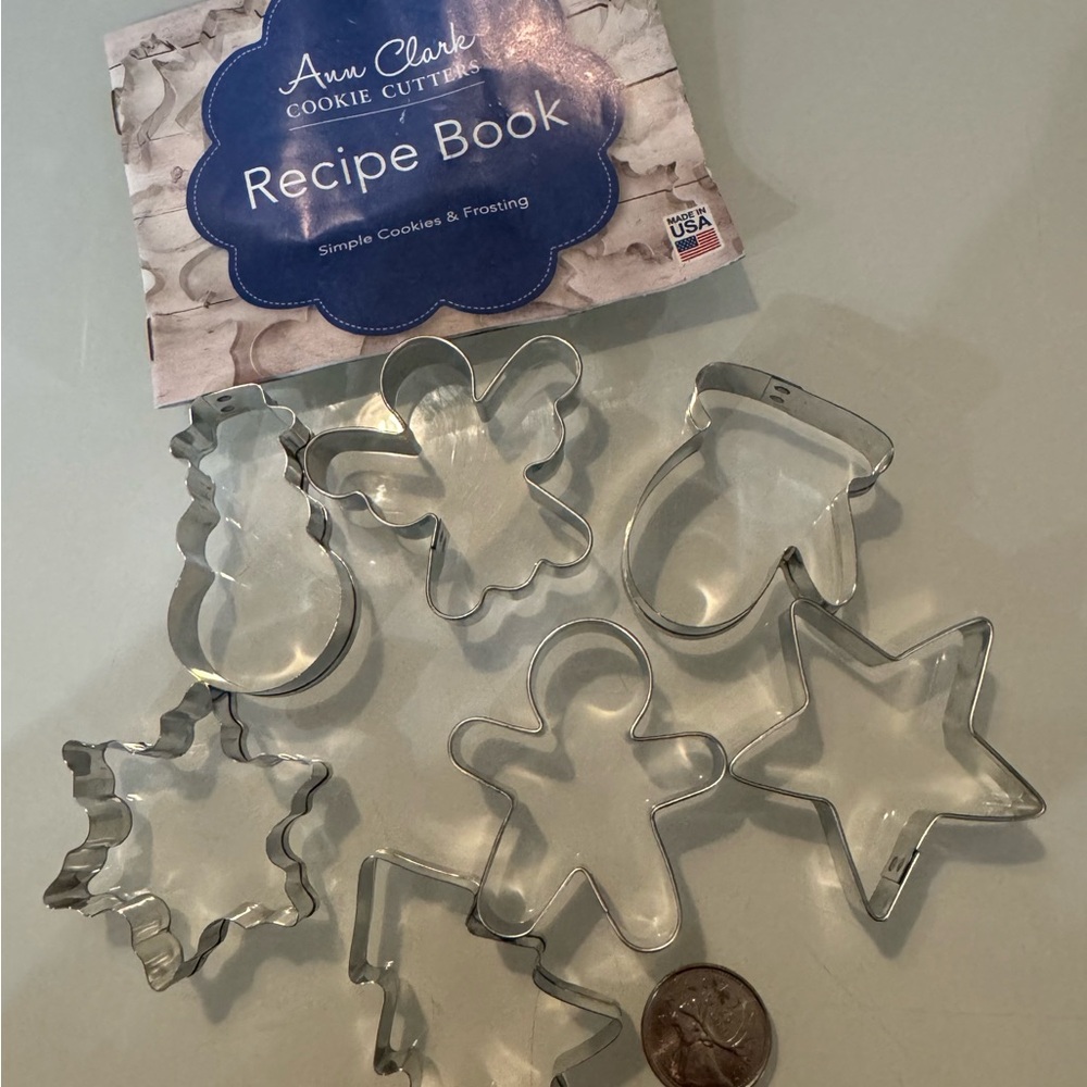 Ann Clark mini Christmas Cookie Cutter Set - 7